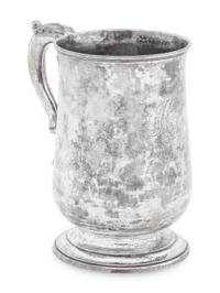 A George III Silver Cann