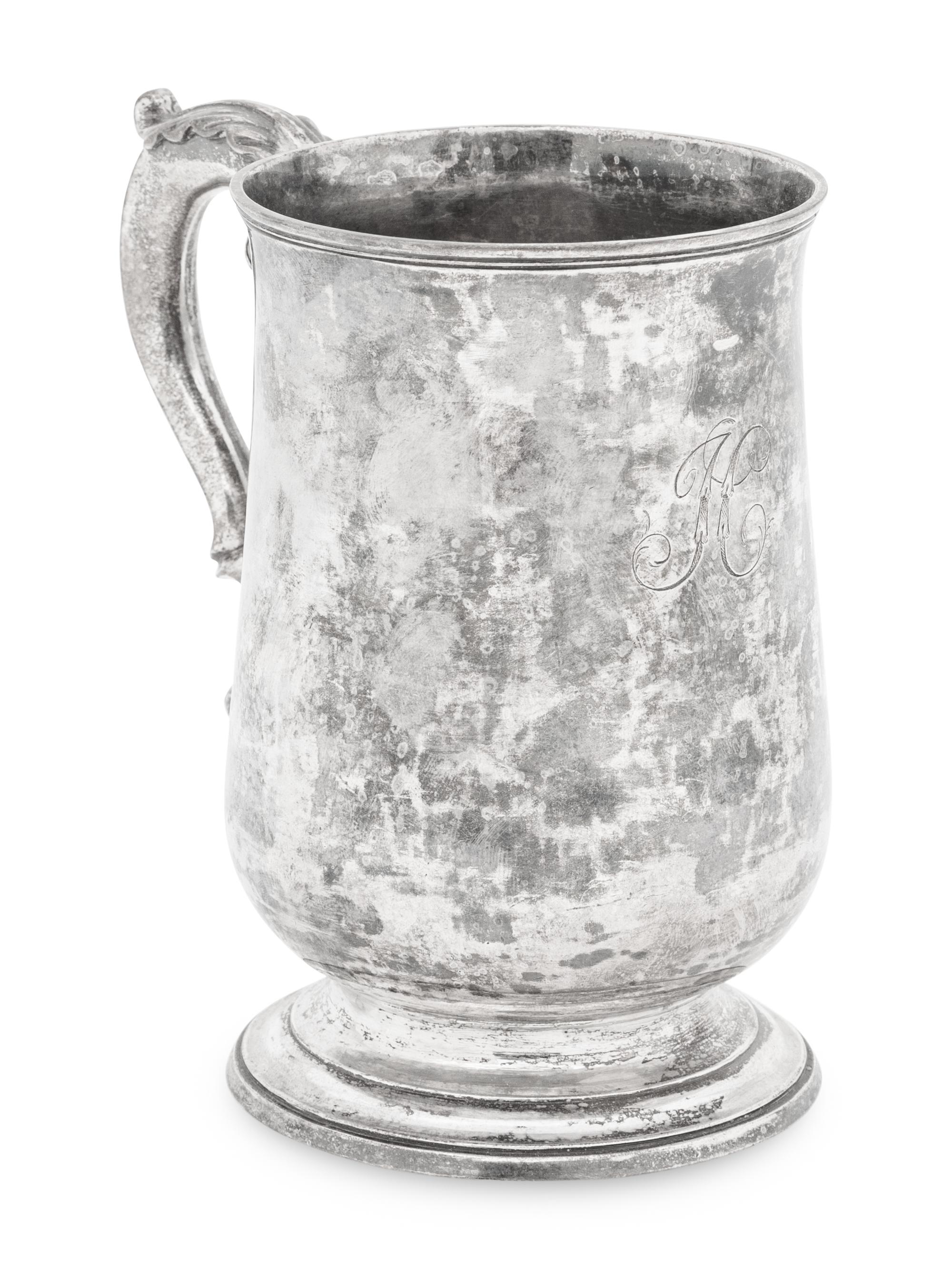 A George III Silver Cann