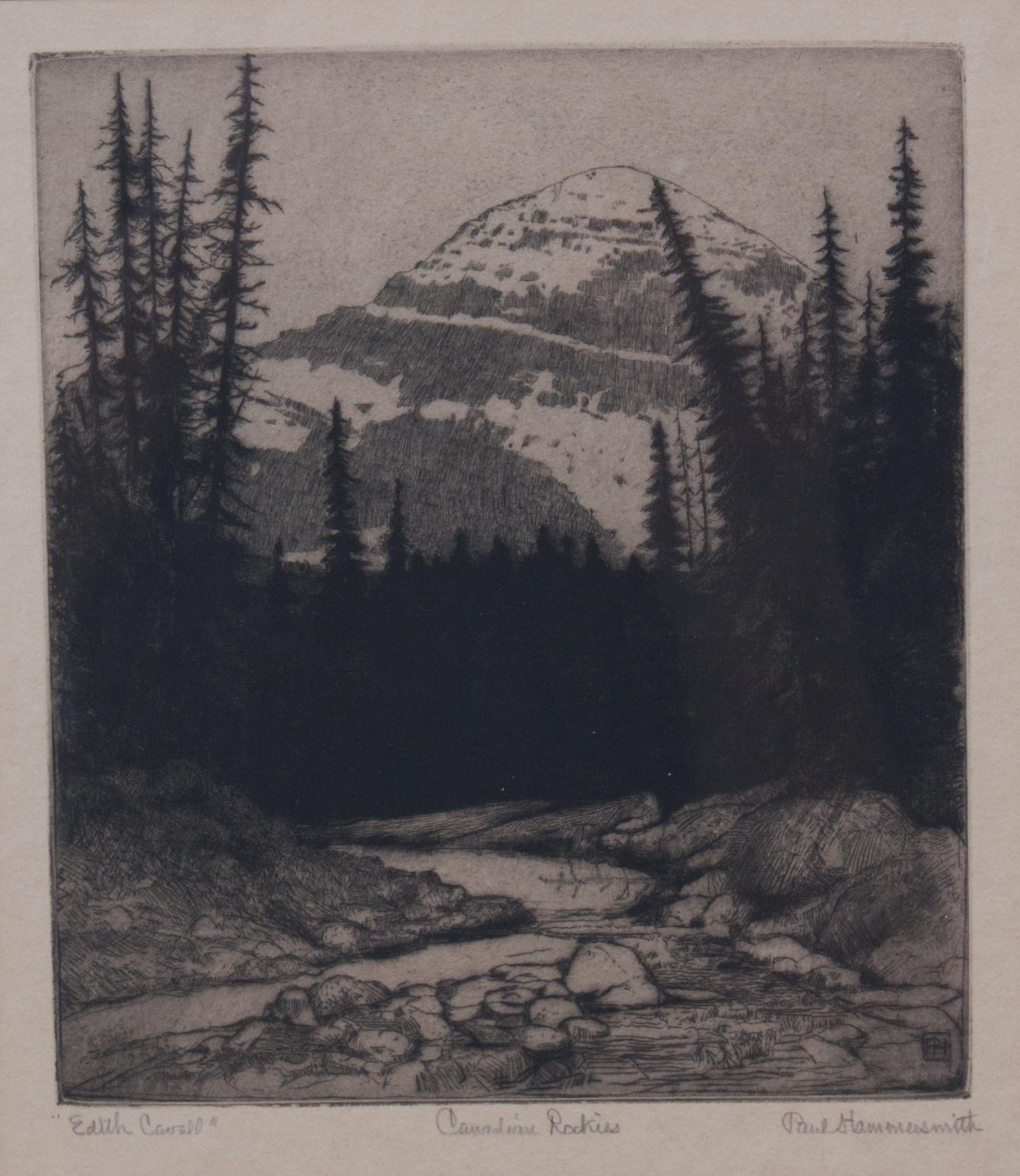 Paul Hammersmith, (Wisconsin, 1857-1937), Edith Cavell, Canadian Rockies