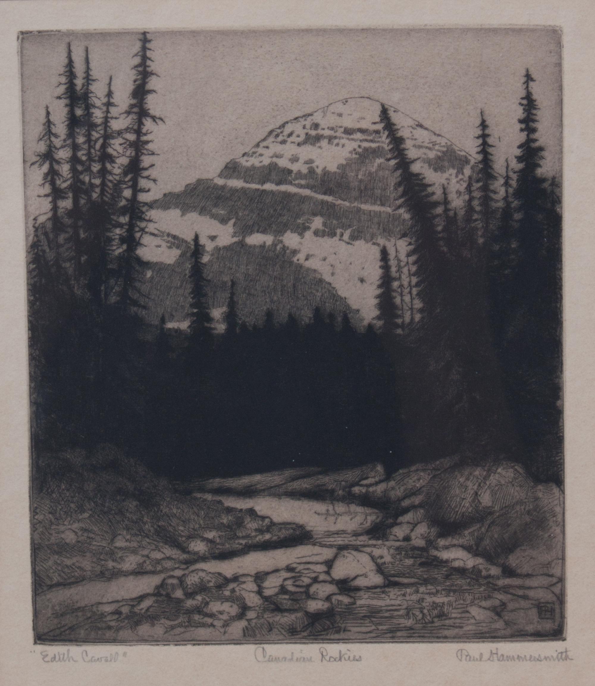 Paul Hammersmith, (Wisconsin, 1857-1937), Edith Cavell, Canadian Rockies