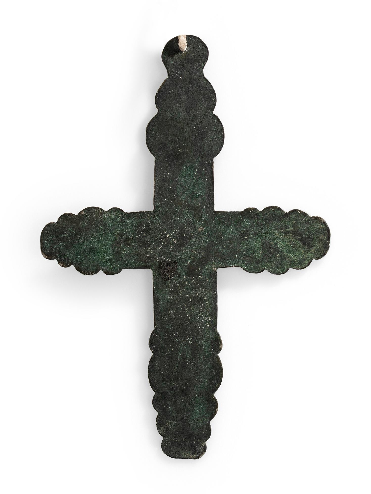 Fur Trade Era Silver Cross
