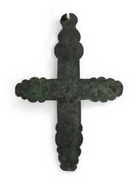 Fur Trade Era Silver Cross
