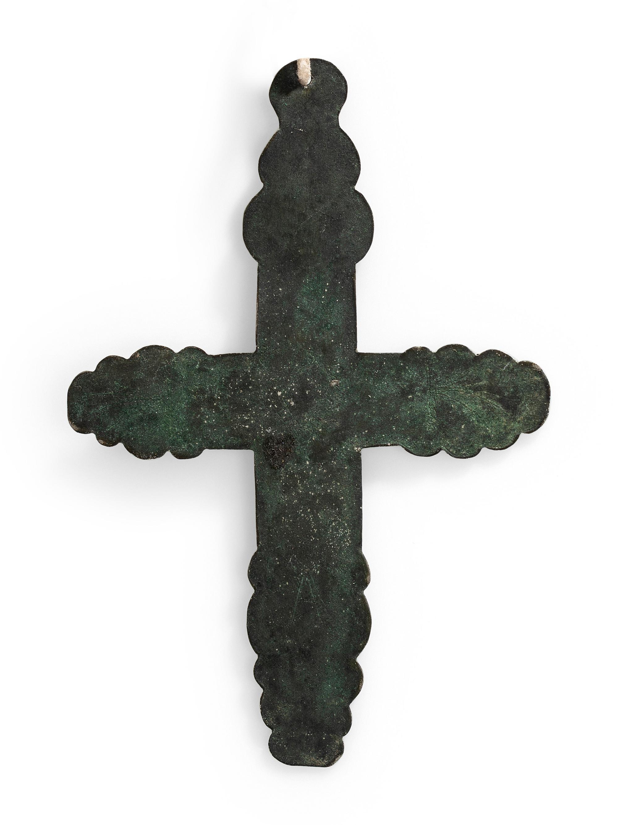 Fur Trade Era Silver Cross