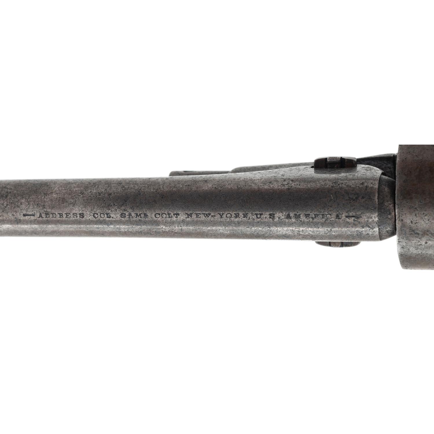 Colt Model 1860 Inscribed to Medal of Honor Recipient Orson W. Bennett — Recieved the Congressional Medal of Honor for His Actions in the Battle of Honey Hill in Command of a Squad of the 102nd US Colored Troops