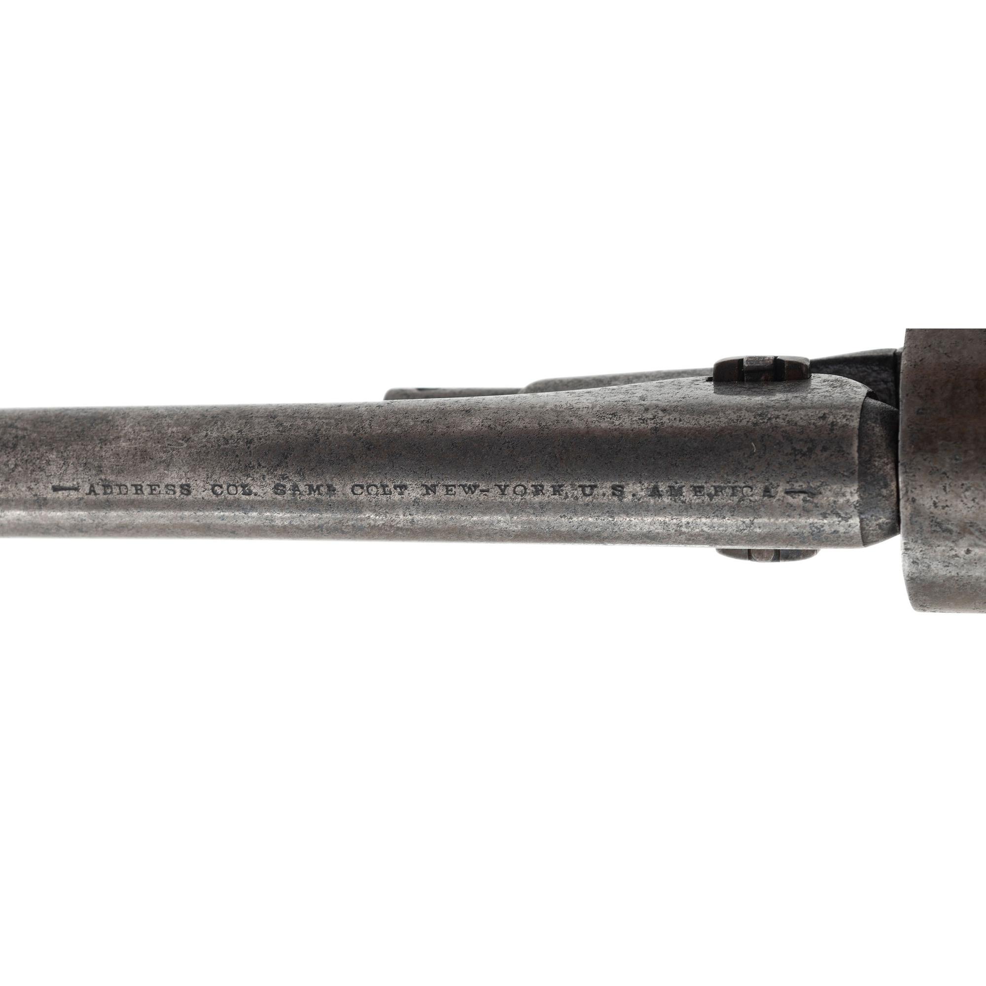 Colt Model 1860 Inscribed to Medal of Honor Recipient Orson W. Bennett — Recieved the Congressional Medal of Honor for His Actions in the Battle of Honey Hill in Command of a Squad of the 102nd US Colored Troops
