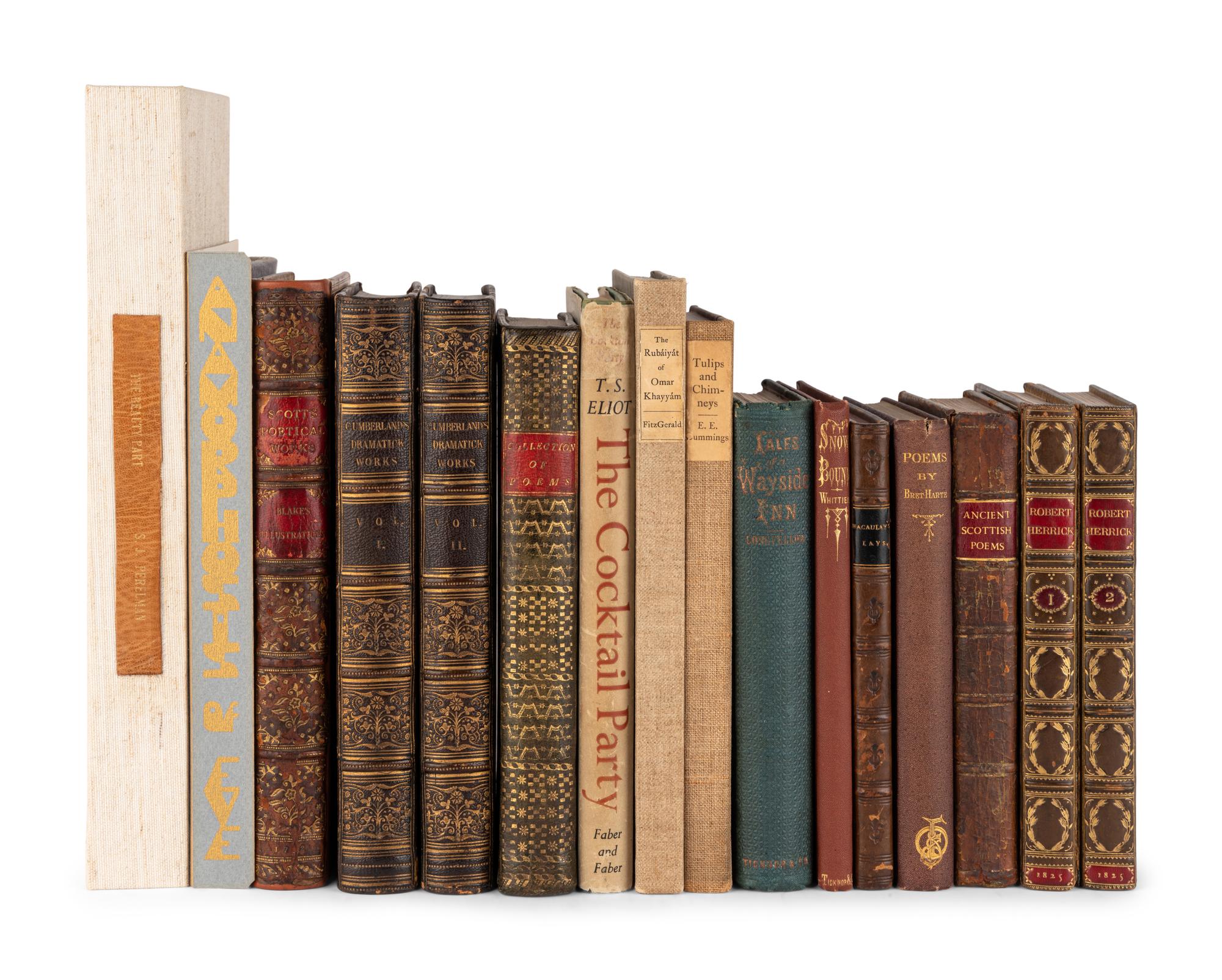 [POETRY & PLAYS]. A group of 14 works, including: