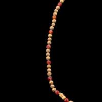 A Bactrian Carnelian and Gold Beaded Necklet