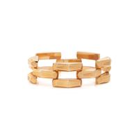 RETRO, YELLOW GOLD BRACELET