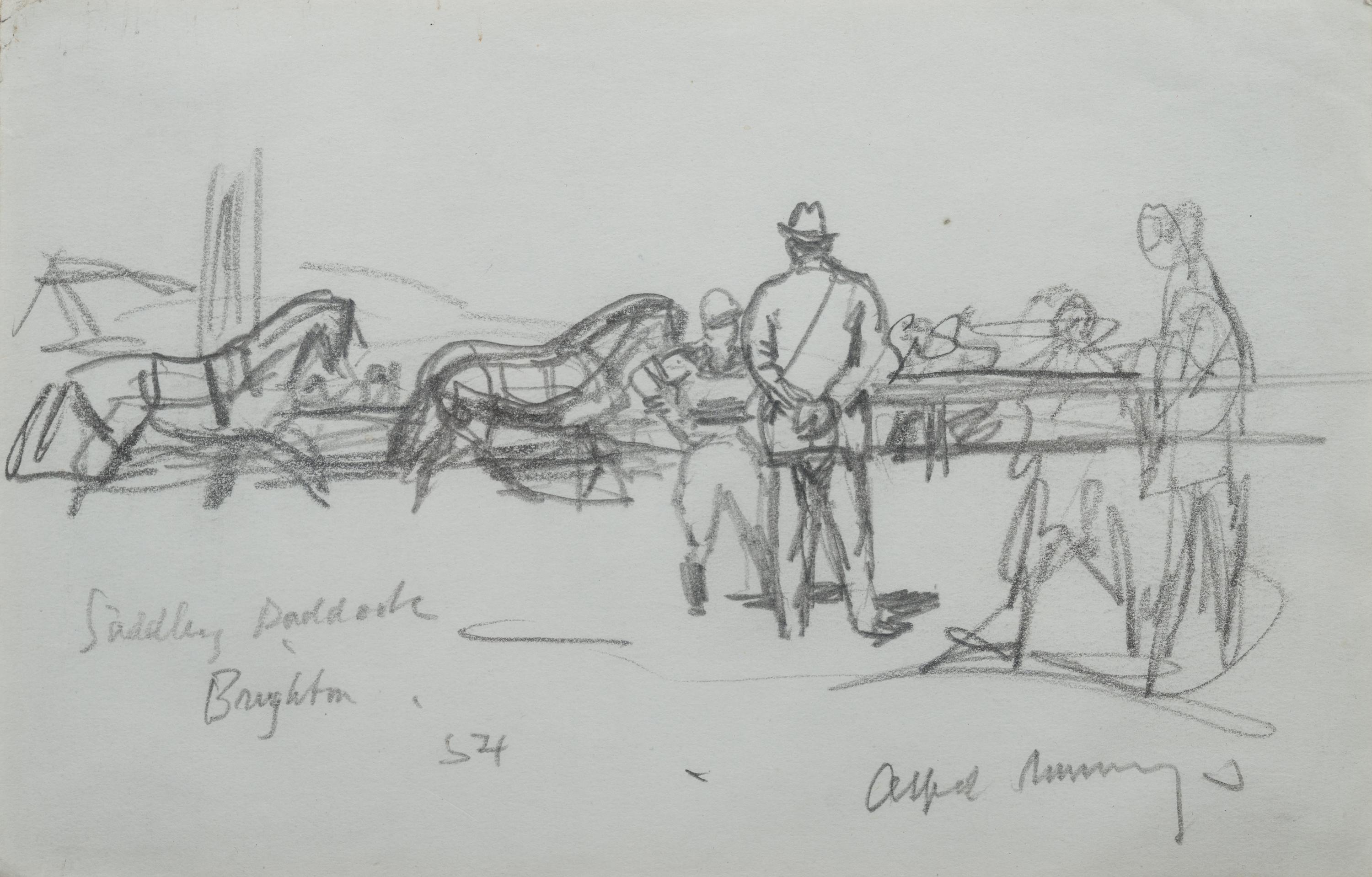 Saddling Paddock, Brighton