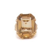 RETRO, CITRINE RING