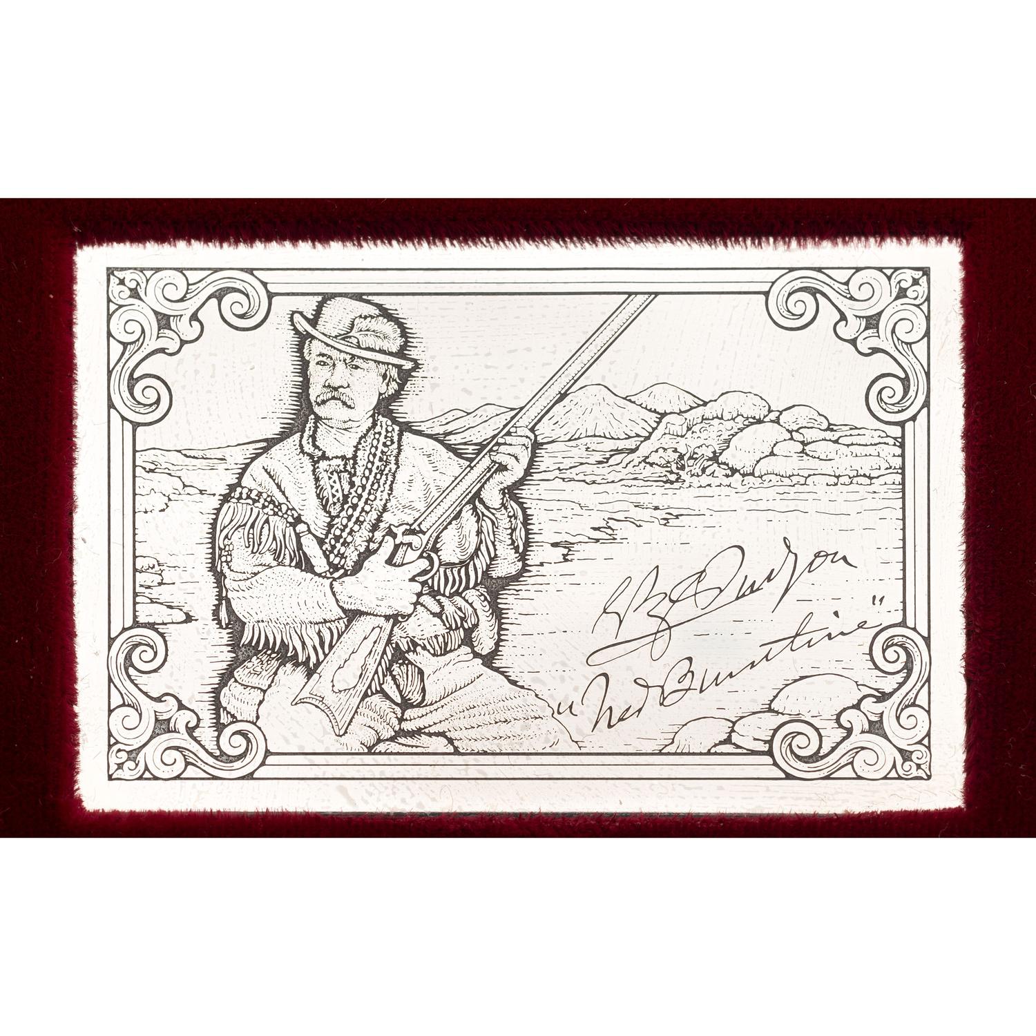 *Colt Buntline .45 Commemorative Revolver in Display Case
