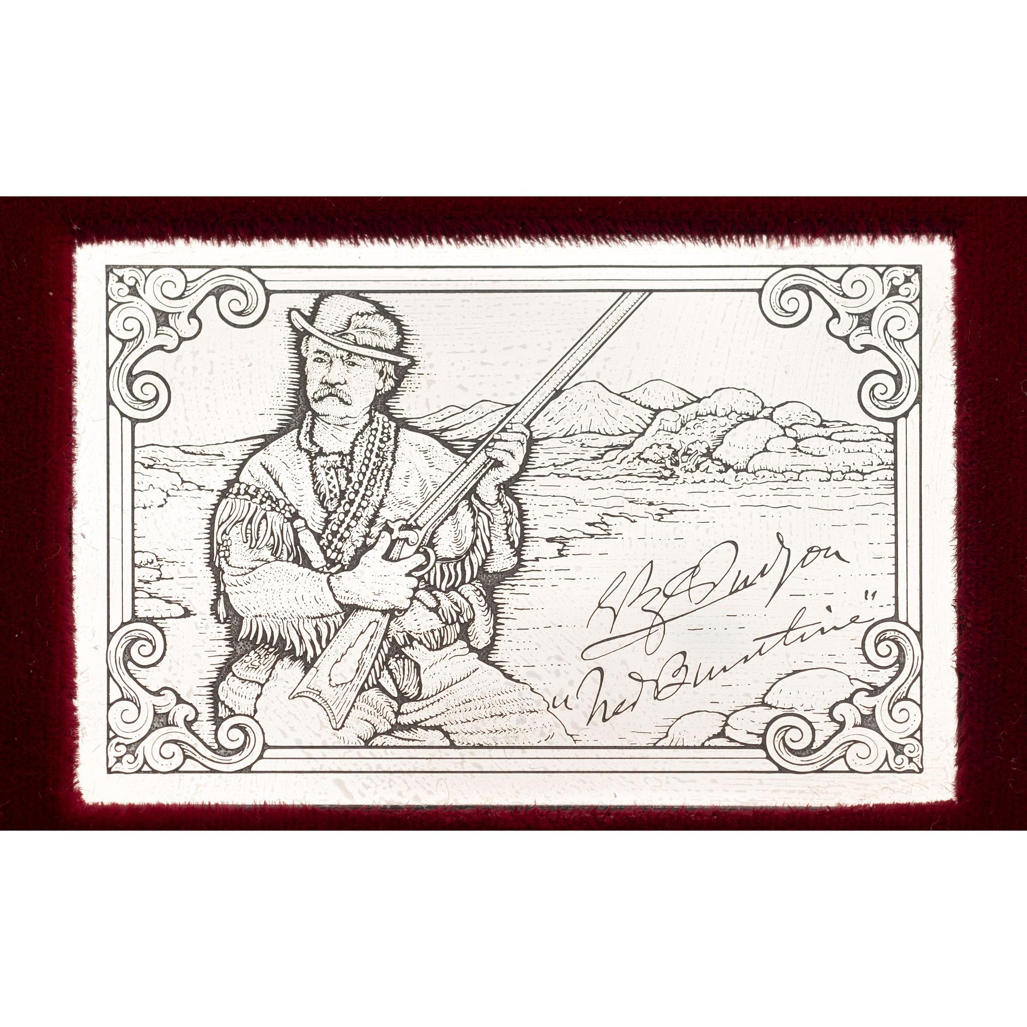 *Colt Buntline .45 Commemorative Revolver in Display Case