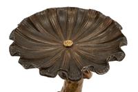 A Pair of French Gilt and Patinated Bronze Tazze