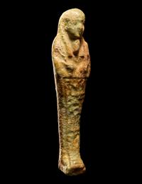 Three Egyptian Faience Ushabtis