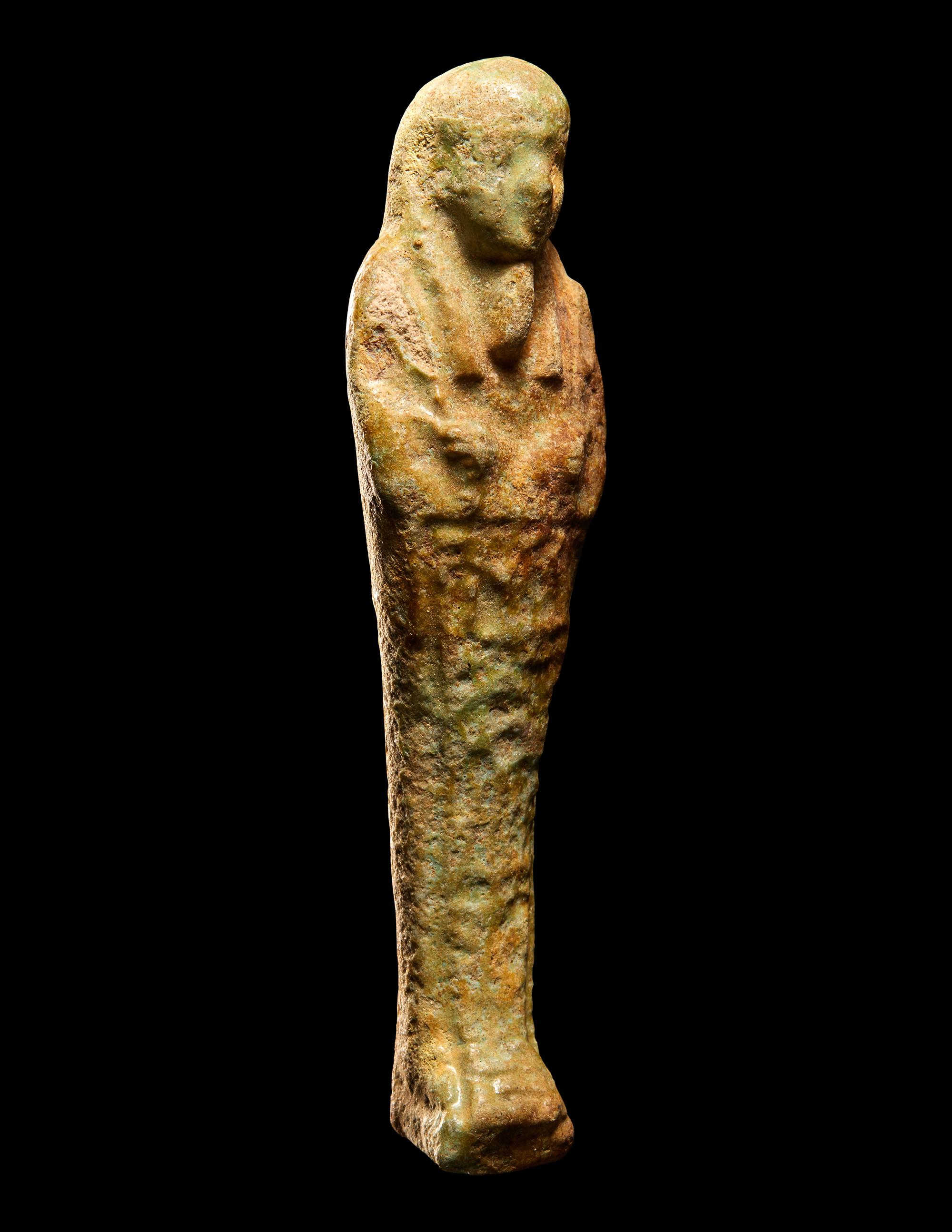 Three Egyptian Faience Ushabtis