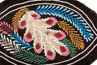 Northeastern Beaded Caps and Container