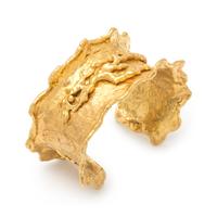 JEAN MAHIE, YELLOW GOLD CUFF BRACELET