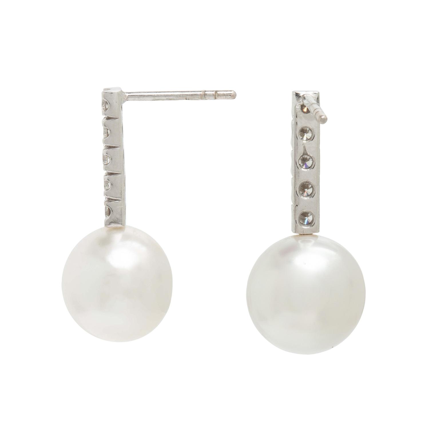 Collection of Cultured Pearl and Platinum Jewelry