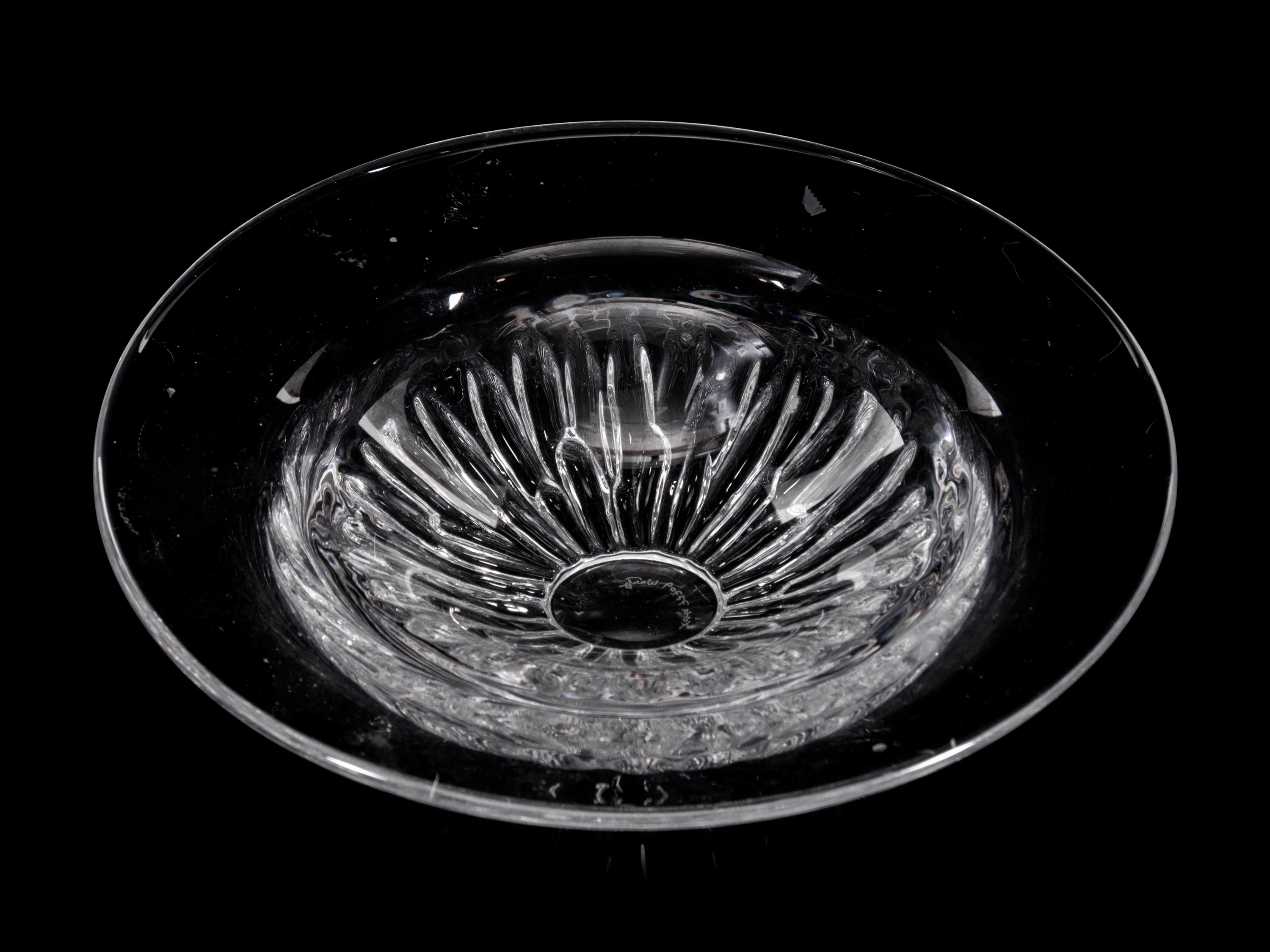 A Kosta Boda Glass Bowl