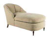 An Upholstered Chaise Lounge