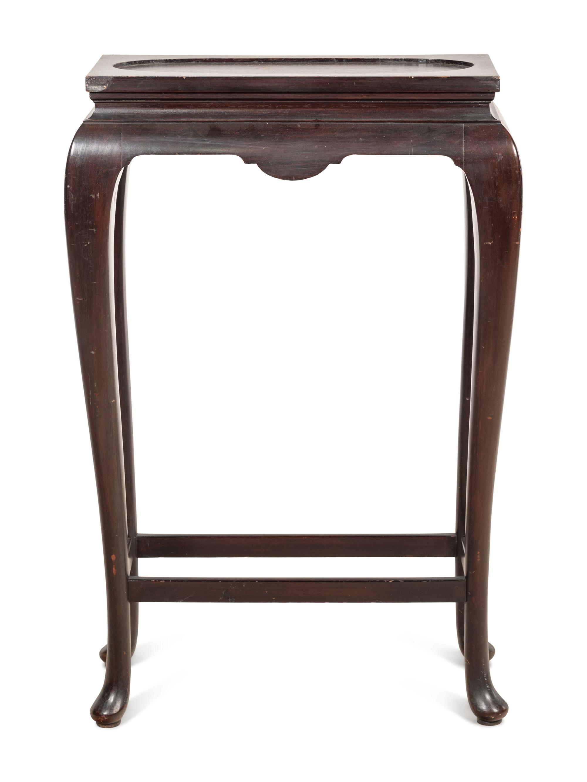 An Anglo-Indian Queen Anne Style Occasional Table