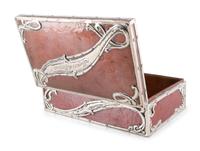 A Theodore B. Starr Silver and Mixed Metal Cigar Box
