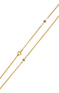 FRENCH, ANTIQUE, YELLOW GOLD LONGCHAIN NECKLACE
