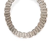 MEXICAN, STERLING SILVER COLLAR NECKLACE