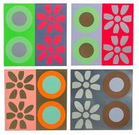 Peter Gee, (American/British, 1932-2005), Untitled (a group of 4 prints)