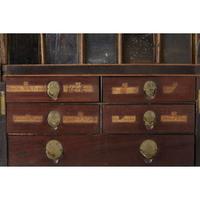 Mahogany medicine chest Reece & Co., London, England, early 19th century