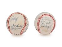 A 1975 Cincinnati Reds Team Signed Autograph Baseball Display (Beckett Authentication Services Letter),