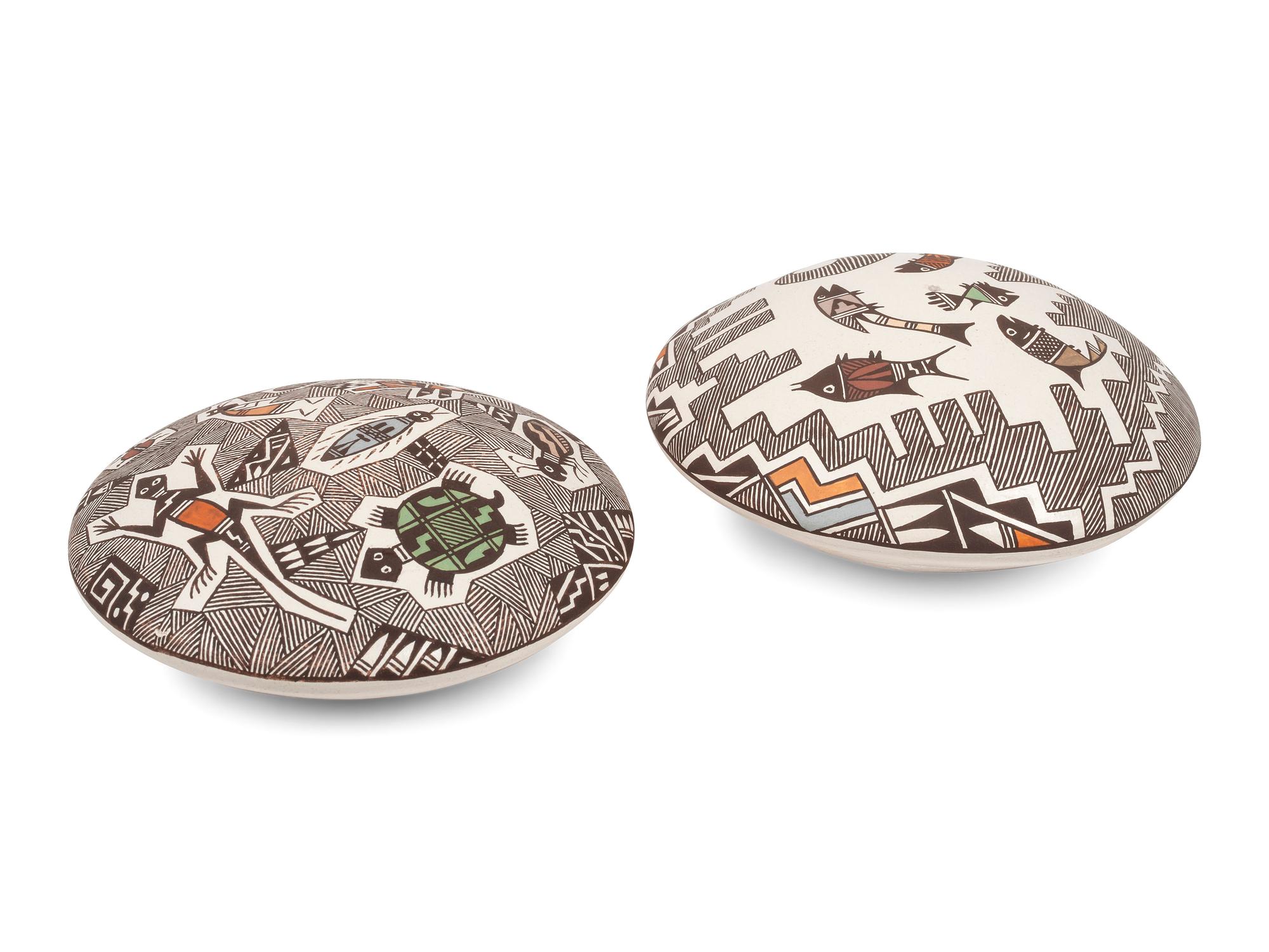 Polychrome Seed Jars