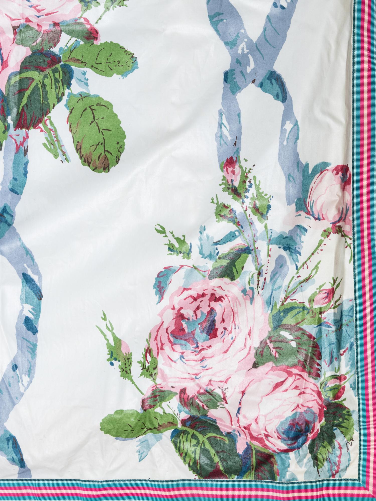 A Set of Chintz Drapery Panels and Valance by Jonas New York
