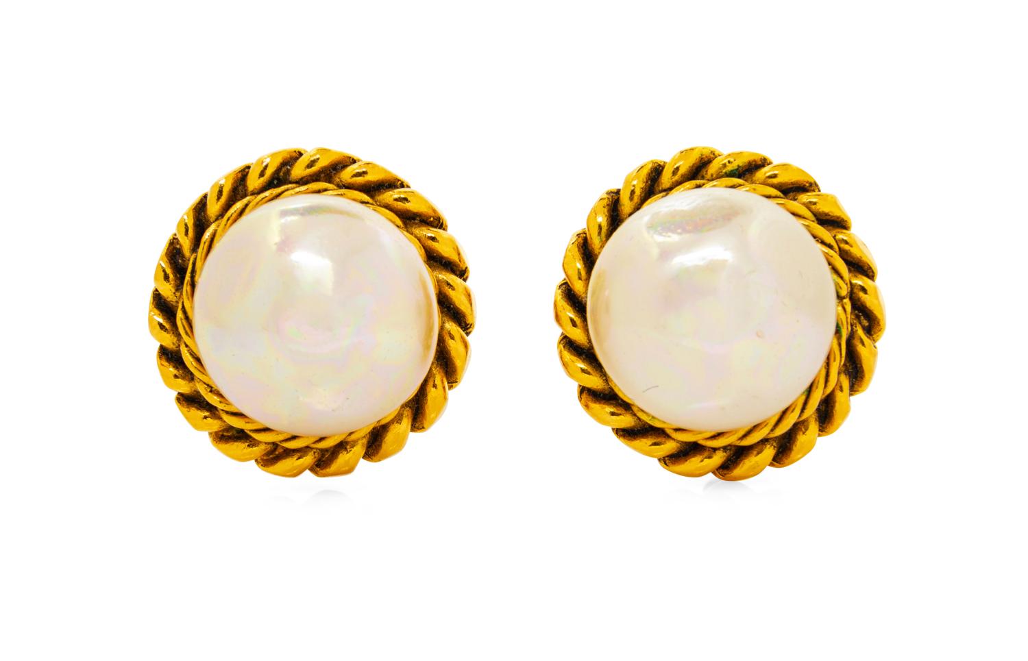 Chanel Earrings, 1980-90s