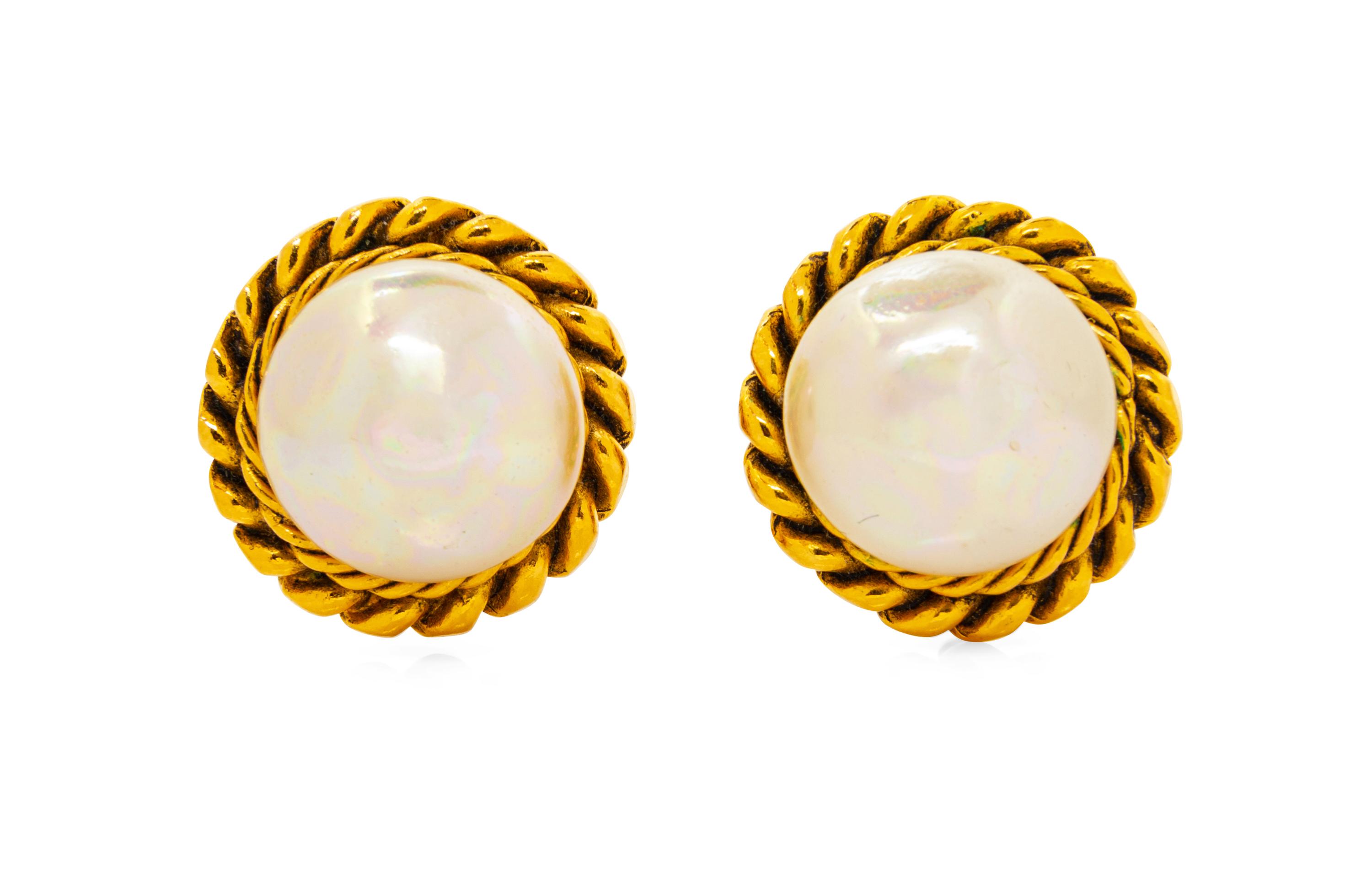 Chanel Earrings, 1980-90s