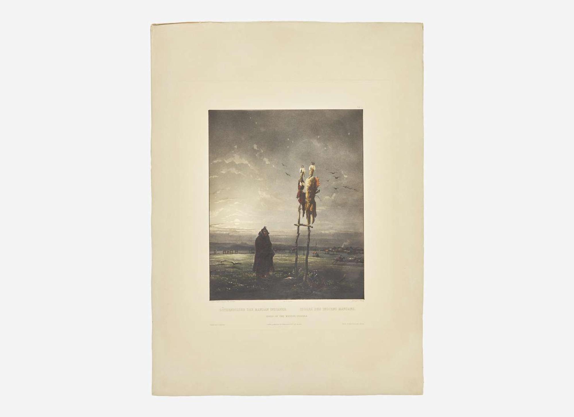 [Native-Americana] Bodmer, Karl: Gotzenbilder der Mandan Indianer...Idols of the Mandan Indians