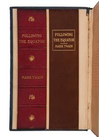 CLEMENS, Samuel Langhorne ("Mark Twain") (1835-1910). Following the Equator. A Journey Around the World . Hartford and New York: American Publishing Co.; Doubleday & McClure Co., 1897.