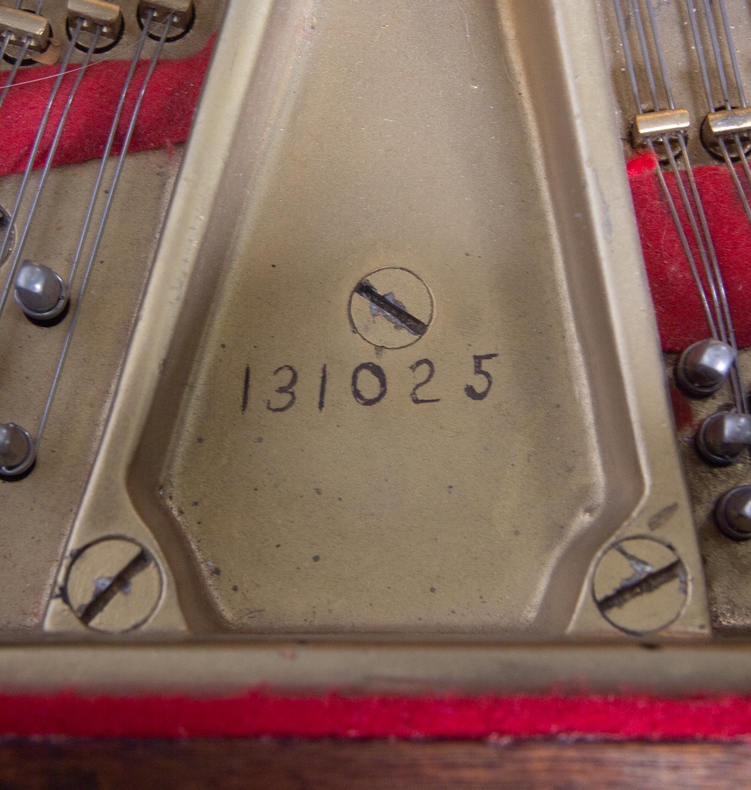 A Steinway & Sons Mahogany Grand Piano