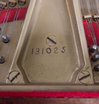 A Steinway & Sons Mahogany Grand Piano