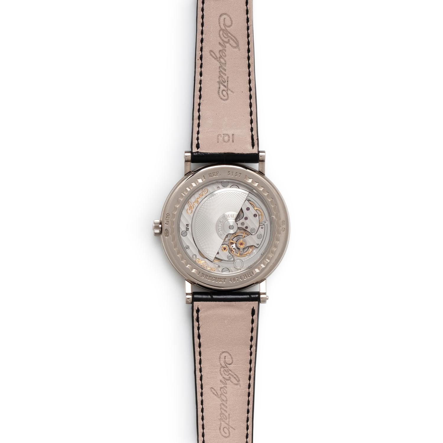 BREGUET, REF. 5157 18K WHITE GOLD WATCH