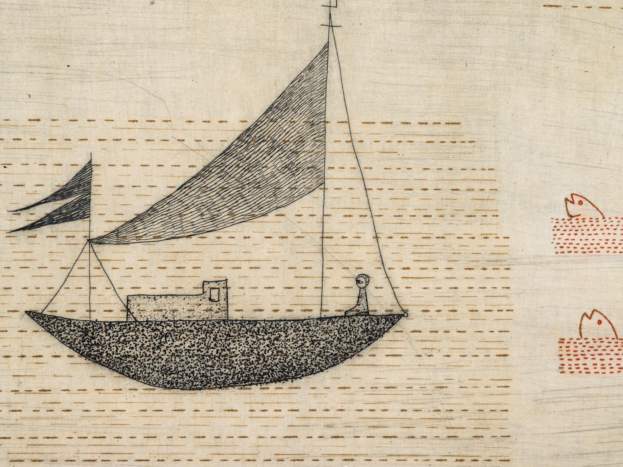 Bateaux et poissons (Boats and Fish)