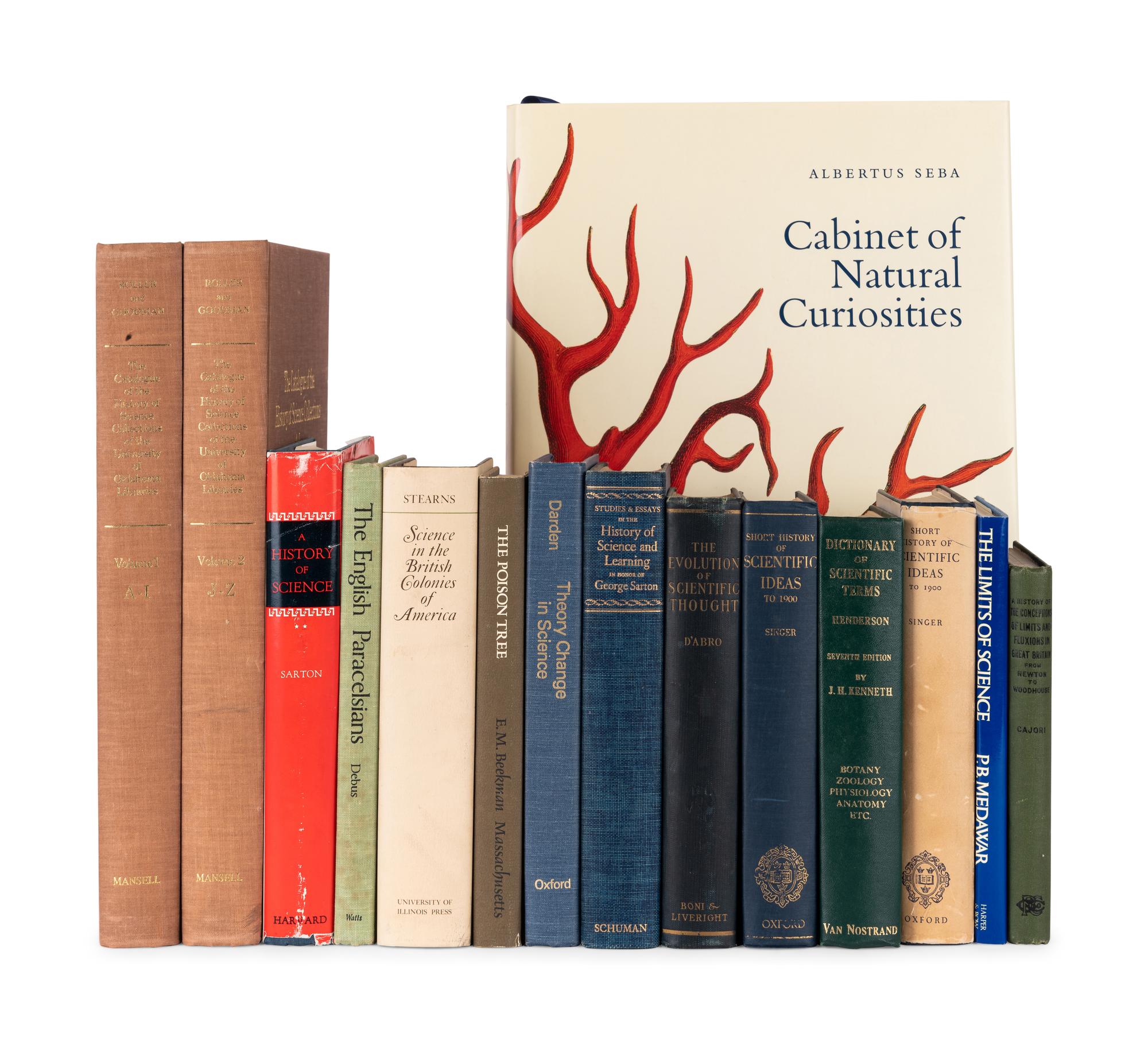 [NATURAL HISTORY -- BIBLIOGRAPHIES]. A group of 18 works, including: