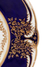 Four Chamberlain's Worcester Porcelain Articles from the Carnatic Service