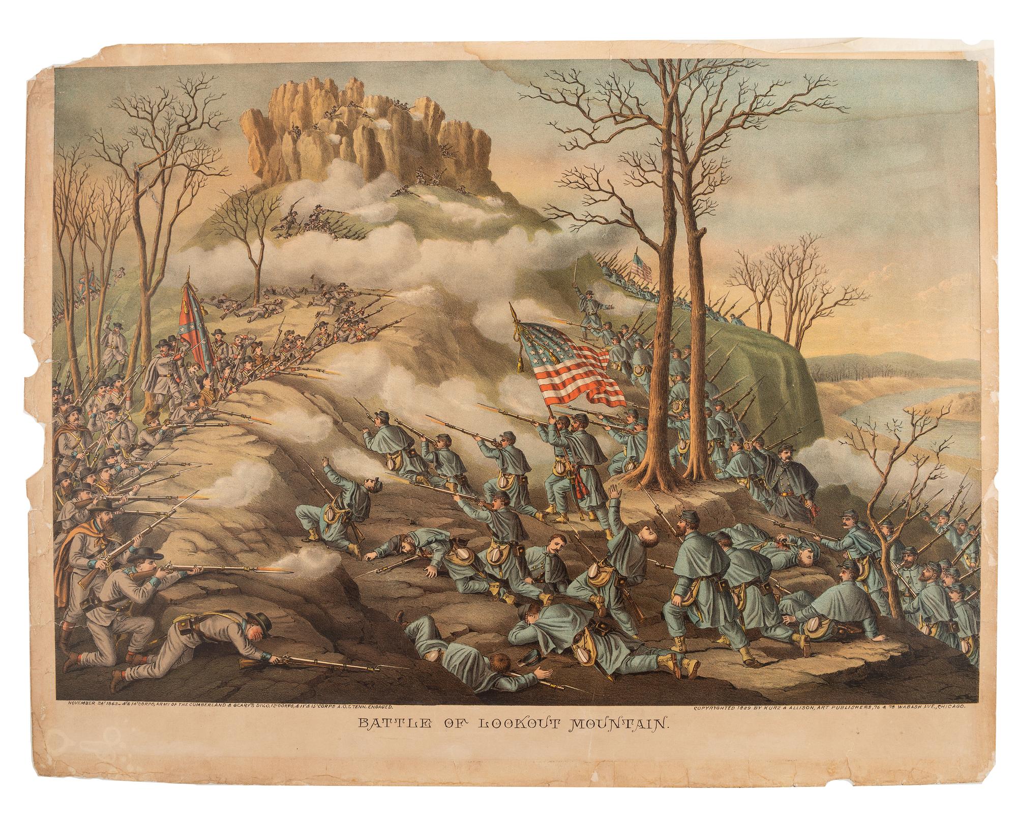 Six Historic and Agricultural Lithographs