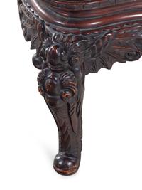 A Japanese Hardwood ‘Dragon’ Armchair