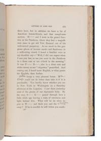 [LINCOLN, Robert Todd (1843-1926), his copy]. -- HAY, John (1838-1905). Letters of John Hay and Extracts from Diary . Washington, D.C.: Clara S. Hay, 1908.