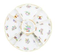 A Group of Herend Articles Diameter of platter 14 1/2 inches.