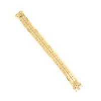 YELLOW GOLD LINK BRACELET