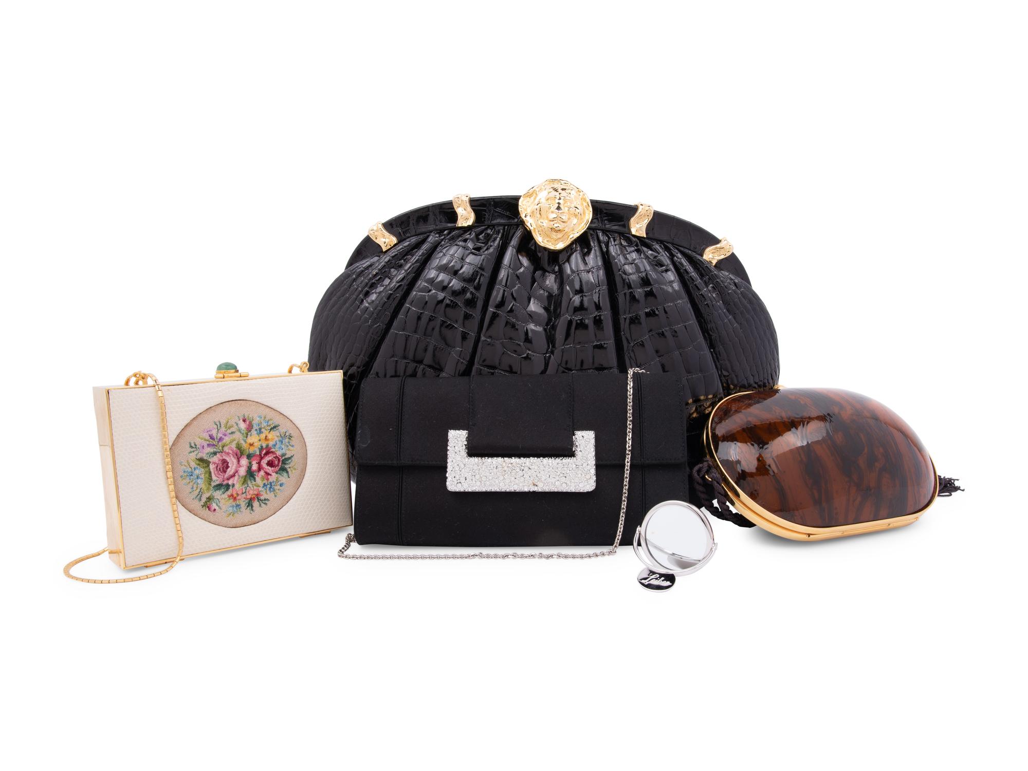 Four Judith Leiber Bags, 1980-2000s
