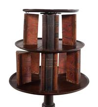 An English Mahogany Revolving Book Stand